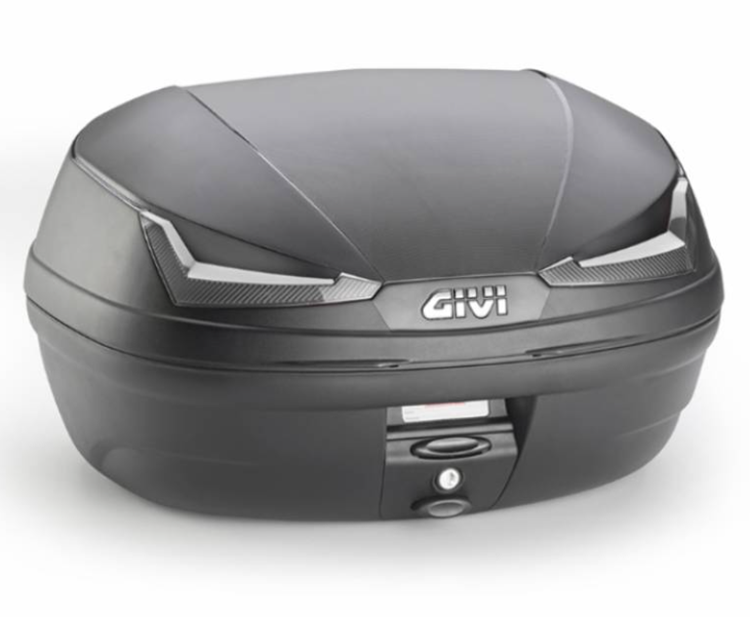 BAULETE MOTO GIVI 45L.E455NT NEGRO CATADIOPTRICO AHUMADO